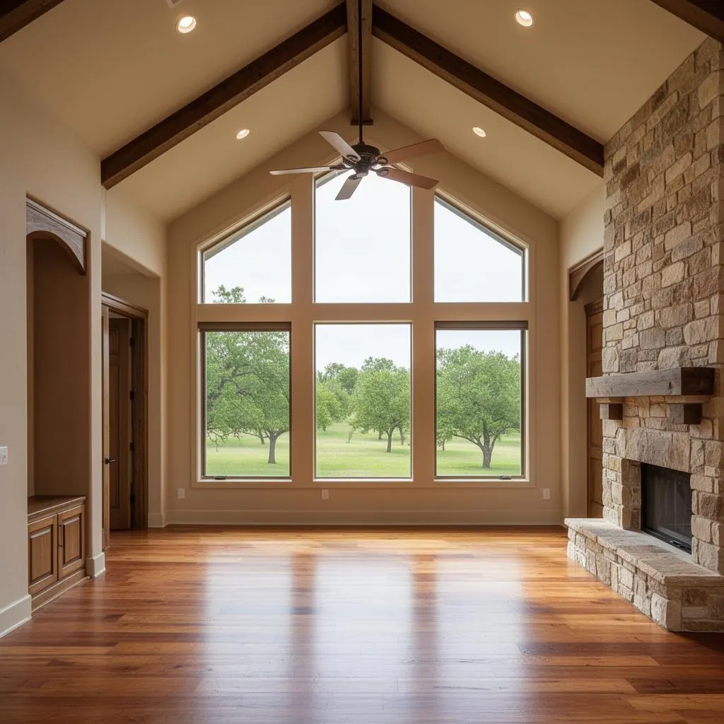Permitted room addition on a Boerne, Texas residence